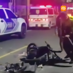 Usai Tabrak Kucing, Pemotor Oleng hingga Bertabrakan dengan Truk Boks di Jalan Mayjen Sungkono Madiun