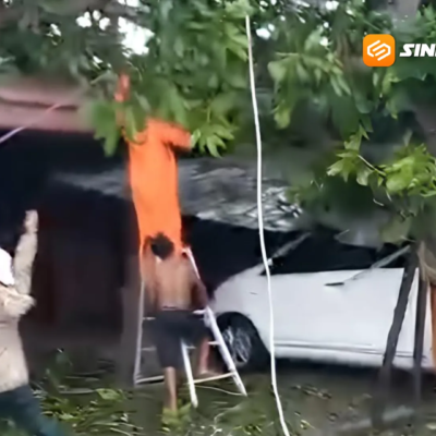 Puting Beliung dan Banjir Terjang Desa Semen Ngawi, Puluhan Rumah Rusak