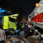 KA Dhoho Tabrak Truk Mogok di Perlintasan Blitar, Ini Kronologi Lengkapnya