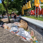 Miris! Ikon Alun-alun Ponorogo Malah Jadi Tempat Rongsokan Sampah