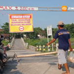 Jembatan Plumpung Madiun Ambles, Akses Alternatif menuju Ngawi Lumpuh