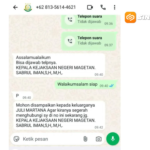 Catut Nama Kajari di Tengah Kasus Korupsi Pokir, Warga Diminta Waspada Pesan WhatsApp Mencurigakan