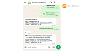 Catut Nama Kajari di Tengah Kasus Korupsi Pokir, Warga Diminta Waspada Pesan WhatsApp Mencurigakan