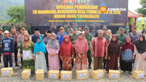 Pembangunan Digenjot dengan TMMD, Desa Sukorejo di Trenggalek Siap Bertransformasi