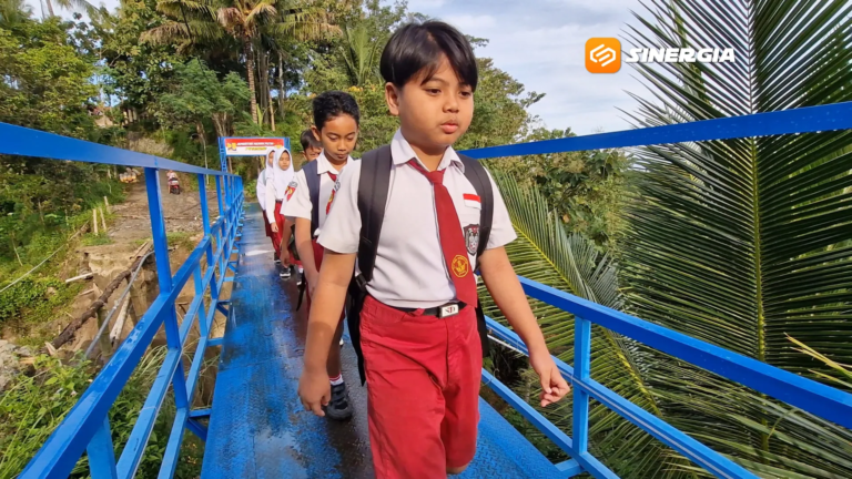 Jembatan Merah Putih Presisi Rampung, Akses Warga Kembali Normal