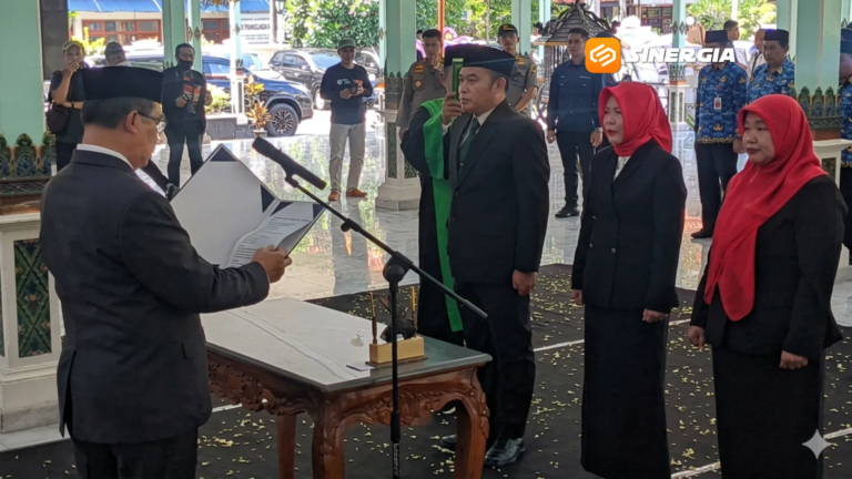 Sigit Budiarto Dilantik Sekda Madiun, Bupati Madiun Tekankan Peran Sentral Penggerak Birokrasi