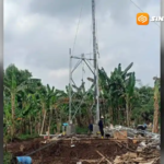 Tower Tak Berijin Membandel, Satpol PP Kabupaten Madiun Minta Proyek Dihentikan