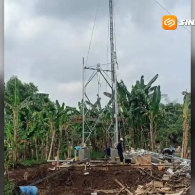 Tower Tak Berijin Membandel, Satpol PP Kabupaten Madiun Minta Proyek Dihentikan