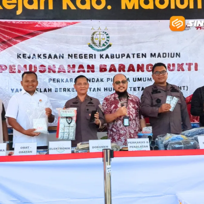 Kejari Kabupaten Madiun Musnahkan 1,1 Kg Sabu, Tegaskan Komitmen Berantas Narkoba