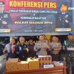 Truk Muatan Rokok Ilegal Dibongkar di Tol Madiun, 3,1 Juta Batang Rokok Diamankan