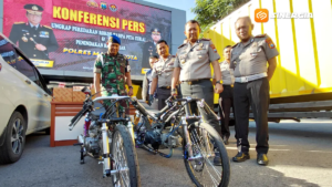 Aksi Balap Liar di Jiwan Digagalkan Polisi, Honda Jazz hingga Motor Racing Disita