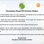 Tragedi Anak 7 Tahun di RS Hermina Madiun, Ini Pernyataan Resmi Pihak Rumah Sakit