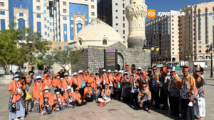Kisah Haru Jemaah Haji Kota Madiun Menyusuri Jejak Sahabat Nabi di Madinah