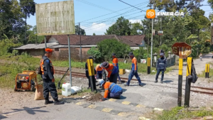 25 Perlintasan Sebidang di Daop 7 Madiun Belum Terjaga, KAI Lakukan Normalisasi Jalur Bertahap