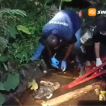 Warga Trisono Ponorogo Digegerkan Penemuan Jasad Bayi di Selokan