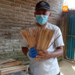 Momen Idul Adha Jadi Berkah Bagi Perajin Tusul Sate Madiun