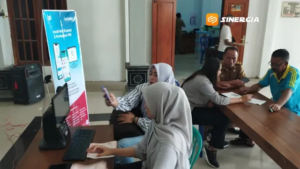 Program Keliling Bapenda dan Bank Jatim untuk Penerimaan Pajak PBB-P2 di Wilayah Kec Kare