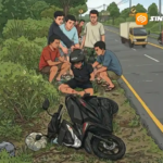 Terduga Pelaku Curanmor di Ponorogo Babak Belur Dihajar Warga Usai Gagal Bawa Kabur Motor