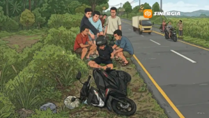 Terduga Pelaku Curanmor di Ponorogo Babak Belur Dihajar Warga Usai Gagal Bawa Kabur Motor
