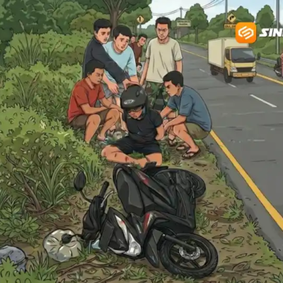 Terduga Pelaku Curanmor di Ponorogo Babak Belur Dihajar Warga Usai Gagal Bawa Kabur Motor