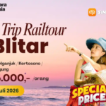 KAI Daop 7 Madiun Buka Open Trip Rail Tour Blitar, Wisata Sejarah Bung Karno hingga Kampung Cokelat Mulai Rp385 Ribu