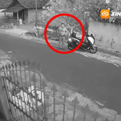 Aksi Pencurian Tas Pengantar Ayam Terekam CCTV, Uang hingga Ponsel Raib