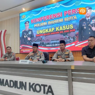 Kriminalitas Turun pada Semester I 2026, Polres Madiun Kota Ungkap 31 Kasus dan Tuntaskan Seluruh Curanmor