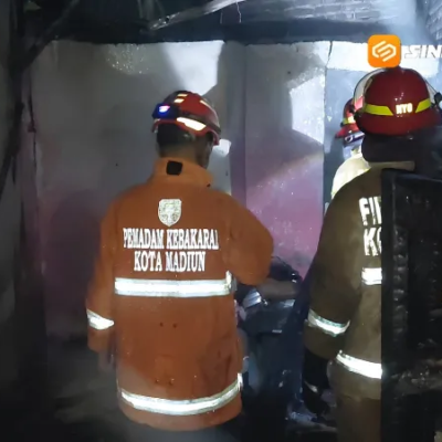 Api Mendadak Berkobar, Dapur Rumah Warga Kota Madiun Hangus Terbakar