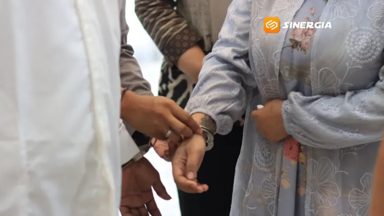 Tersangka Kasus Sabu Menikah di Polres Ngawi, Kapolres : Hak Warga Tetap Dihormati