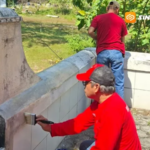 Peringati Bulan Bung Karno, Kader PDIP Karangrejo Bersihkan Punden dan Rawat Ruang Budaya Desa