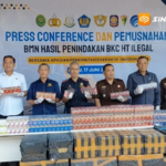 Bea Cukai Madiun Musnahkan 4,6 Juta Batang Rokok Ilegal, Selamatkan Potensi Kerugian Negara Rp4,27 Miliar