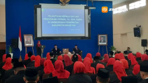 Pemkab Magetan Lantik 128 Kepala Sekolah, Bupati Pastikan Rekrutmen Baru Segera Dibuka untuk Isi Jabatan yang Masih Kosong