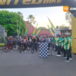 Semarak Fun Bike Hari Jadi ke-458 Kabupaten Madiun, Gowes Sambil Aksi Bersih Lingkungan