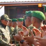 Menhan Sjafrie Kunjungi Yonif TP 933/Macan Wilis, Tekankan Pencegahan Pelanggaran Prajurit
