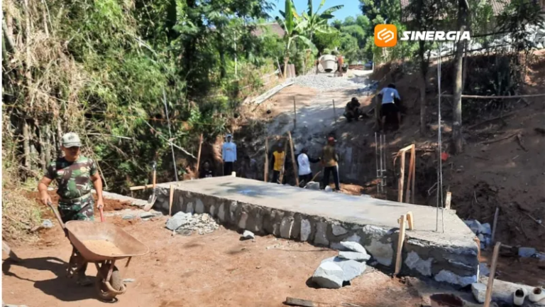 Jembatan Garuda Penghubung Ponorogo-Trenggalek Mulai Dibangun