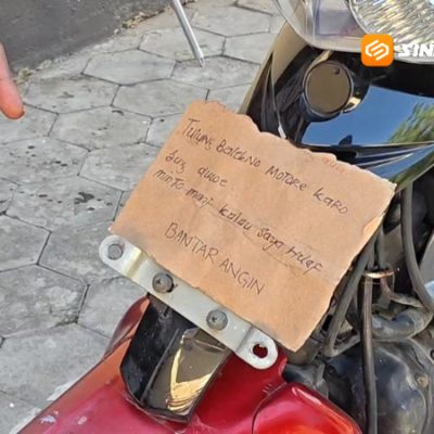 Motor Curian Dikembalikan dengan Surat Minta Maaf, Polisi Tetap Buru Pelaku