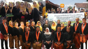 Kirab Boyong Batu Jambangan di Madiun, Warga Desa Kuwu Selamatkan Warisan Leluhur dari Area Pabrik