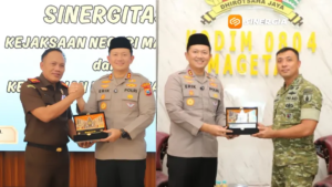 Kapolres Magetan Perkuat Sinergi dengan TNI dan Kejaksaan, Tegaskan Komitmen Jaga Kamtibmas dan Penegakan Hukum