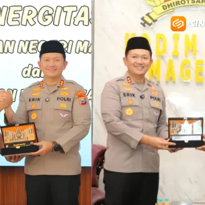Kapolres Magetan Perkuat Sinergi dengan TNI dan Kejaksaan, Tegaskan Komitmen Jaga Kamtibmas dan Penegakan Hukum