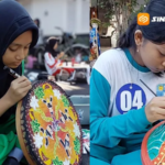 38 Pelajar SD-SMP Ikuti Lomba Craft Painting di Balai Kota Madiun, Asah Kreativitas Lewat Ikon Kota