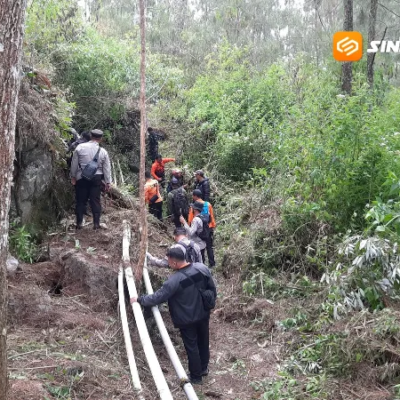 Perhutani KPH Lawu Ds Bersama TNI, Polri, BPBD dan Warga Bangun Ilaran 4,5 Kilometer Cegah Karhutla di Gunung Lawu