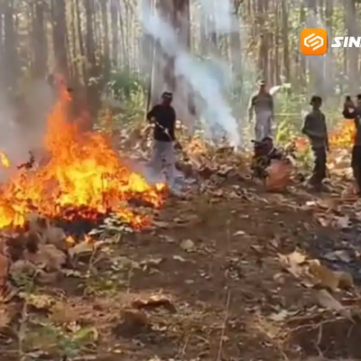 Tiga Pilar di Madiun Siagakan Personel Hadapi Ancaman Karhutla Bareng Masyarakat Tepian Hutan