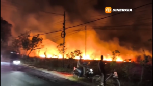Kebun Tebu di Brahu Ponorogo Terbakar, Puluhan Hektare Dilalap Api