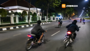 Waduh ! Viral Balap Liar di Depan Rumah Dinas Bupati Magetan