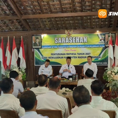 Bupati Madiun Pastikan Tahun 2027 Porsi ADD tetap 20 %, Tekankan Program Ketahanan Pangan