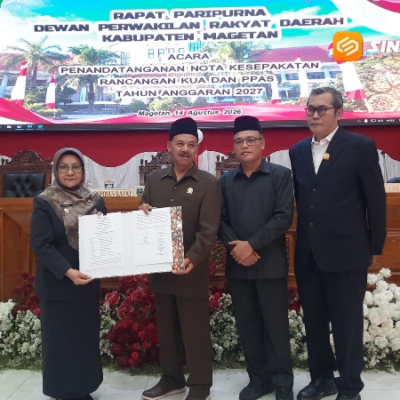 KUA-PPAS 2027 Magetan Disepakati, Program Prioritas Bupati Jadi Fokus Penganggaran