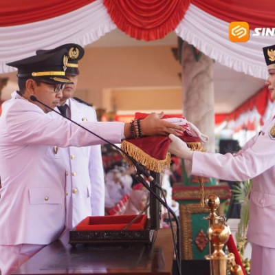 Pimpin Upacara HUT ke-81 RI, Plt Wali Kota Madiun Tekankan Empati untuk Korban Musibah di NTT