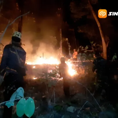 Hutan Gunung Bancak Terbakar, Warga Khawatir Api Merembet ke Permukiman