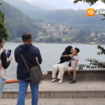 Spot Foto Bugenvil Sarangan Viral, Wisatawan Sebut Mirip Danau Como Italia