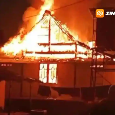 Ditinggal ke Pasar, Empat Rumah Perajin Tempe di Ngawi Terbakar Hebat